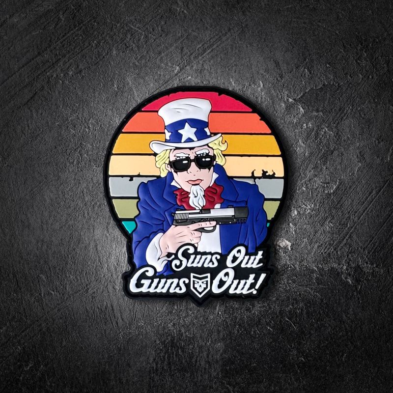 I Like Guns Pvc Morale Patch Patchops - City Illustrations - Beautiful Retina Collection