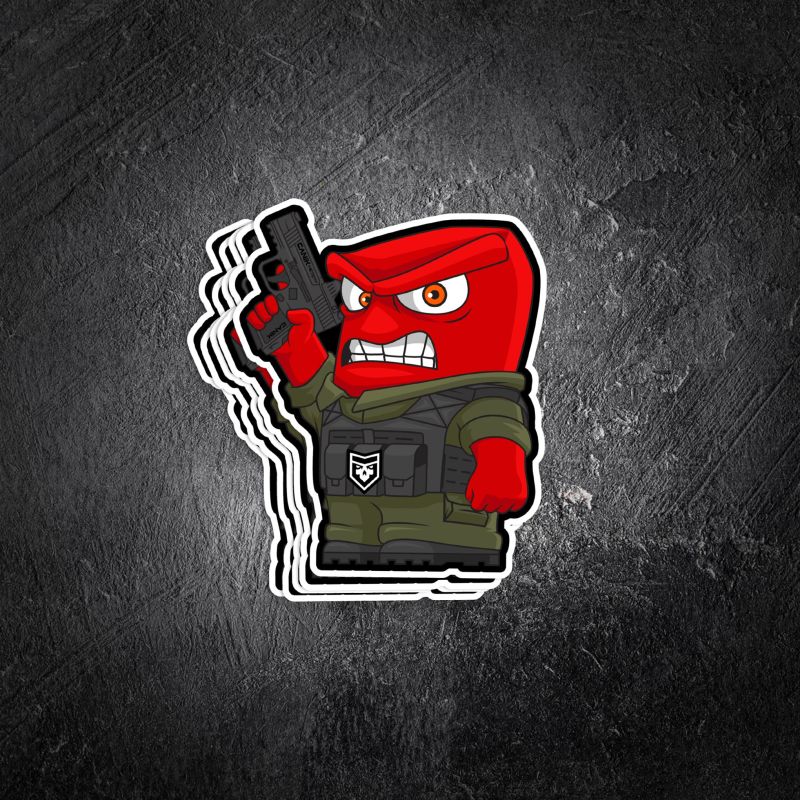 Tactical Anxiety Vinyl Decal Patchops - Beautiful Ultra HD Abstract Illustrations | Free Download