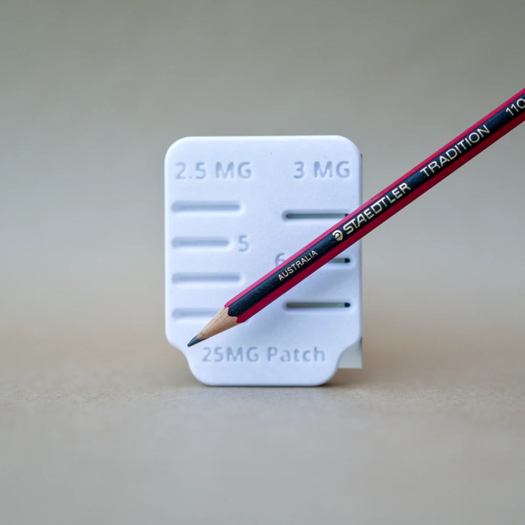 Patch Portion Tool for 25MG Nicorette Nicotine Patches dsc6077