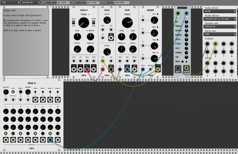 One Note Arp Patchstorage - Elegant Space Background - Mobile
