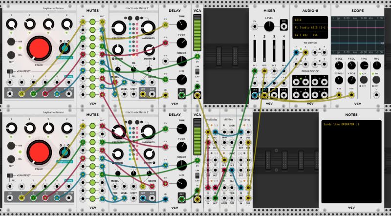Audible Instruments Vowl Sound Patchstorage - Nature Designs - Modern 4K Collection