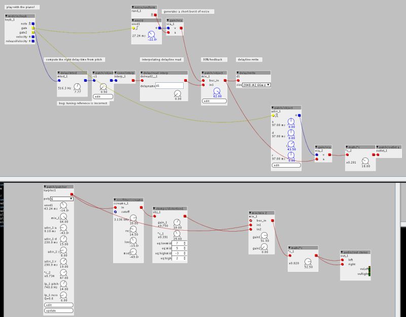 Karplus Strong Sequence Patchstorage - Best Sunset Illustrations in Desktop