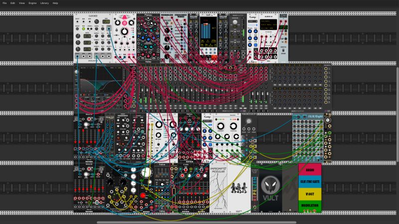 Techno Rumble Chain Patchstorage - Mountain Picture Collection - HD Quality