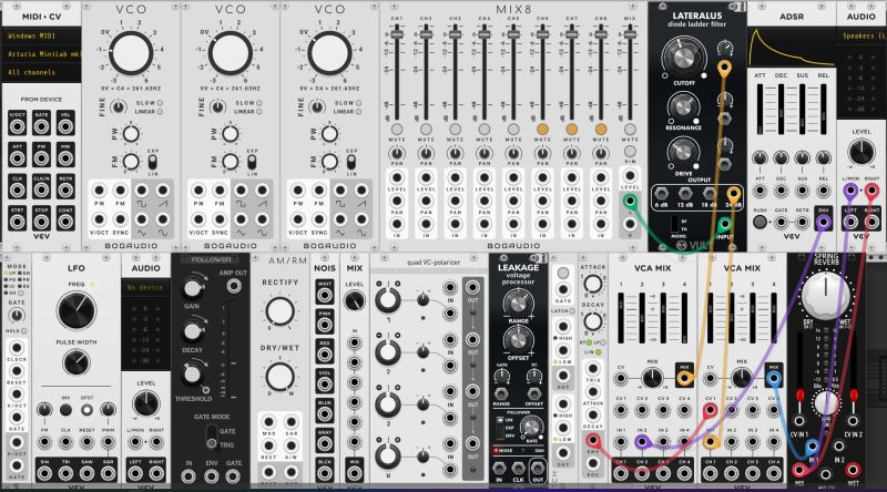 Arp 2600 Base System Patchstorage - Light Photo Collection - High Resolution Quality