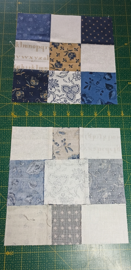 alterner les marges de coutures au patchwork