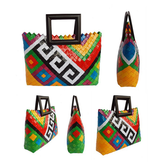 Papierová kabelka Couleur. Hand made by Gitart.