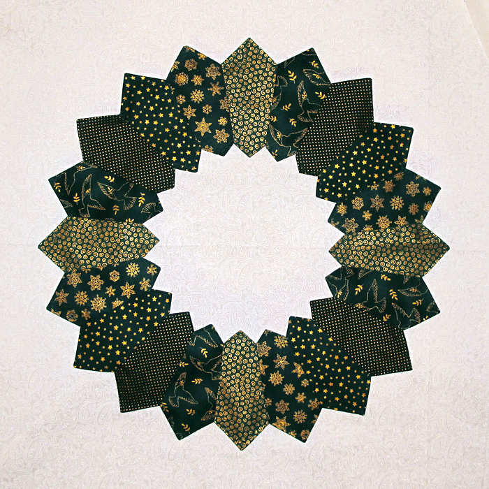 Adventný veniec zelený