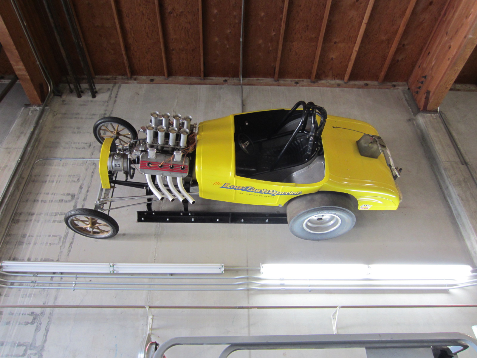 UP AGAINST THE WALL – Pat Ganahl's Rod and Custom