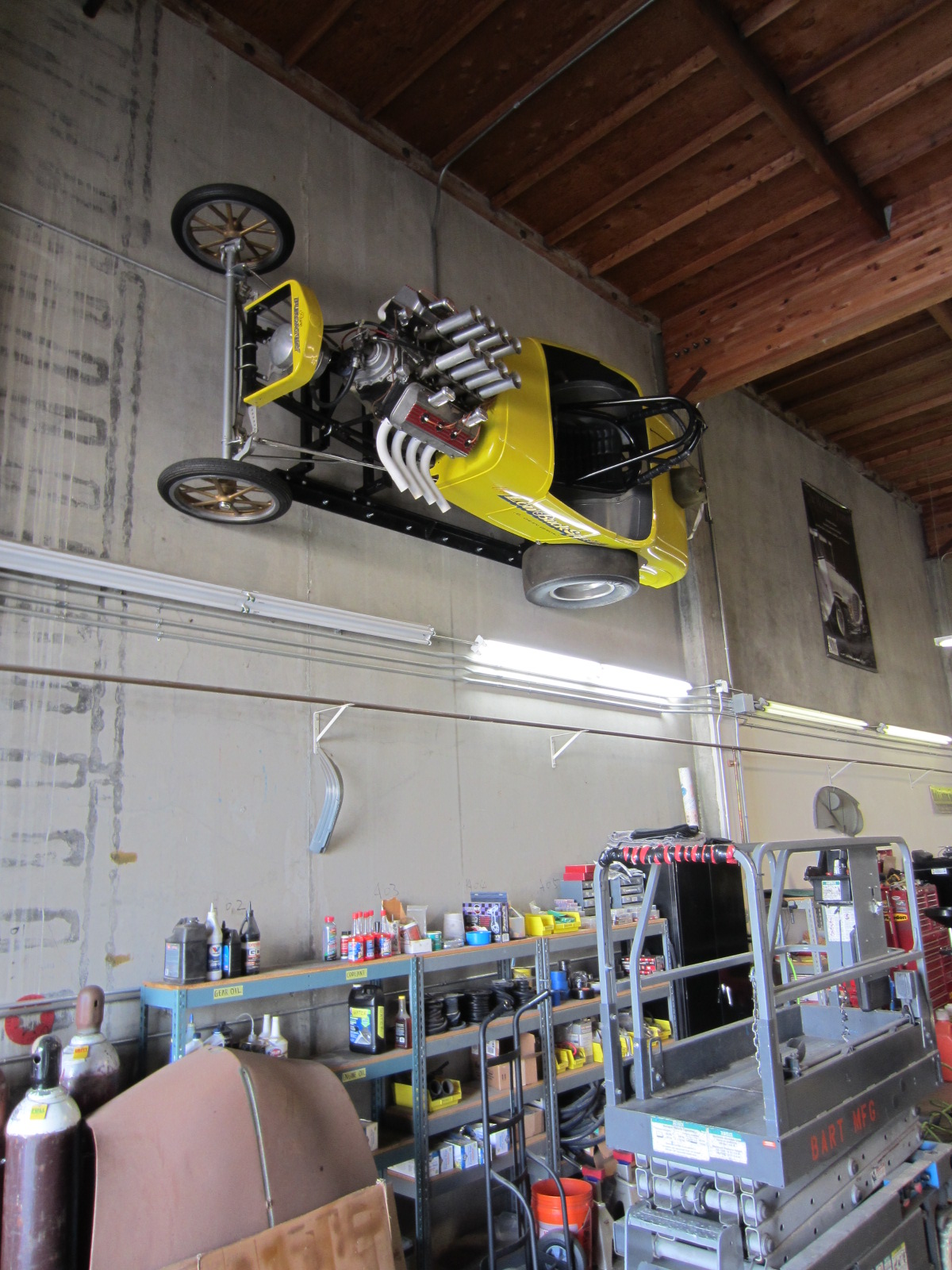 UP AGAINST THE WALL – Pat Ganahl's Rod and Custom