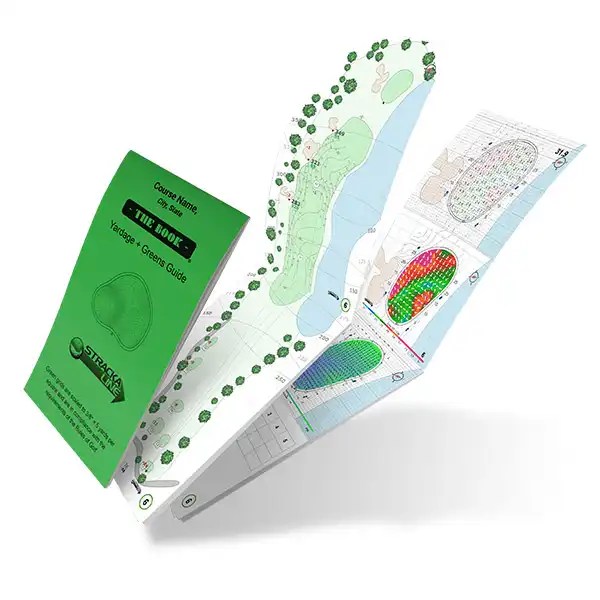 StrackaLine's Golf Green Reading & Yardage Books