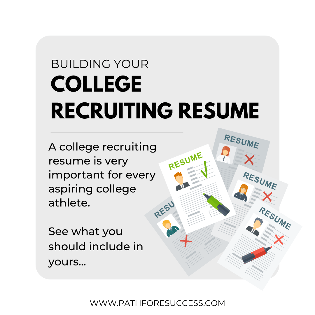 How to Build Your College Recruiting Resume
