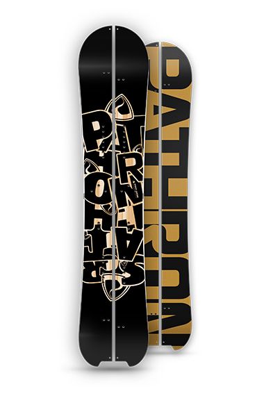 Pathron Snowboards Scratch Split - Premium Nature Art Gallery - Retina