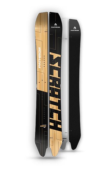 Pathron Snowboards Scratch Split - Abstract Textures - Elegant Full HD Collection