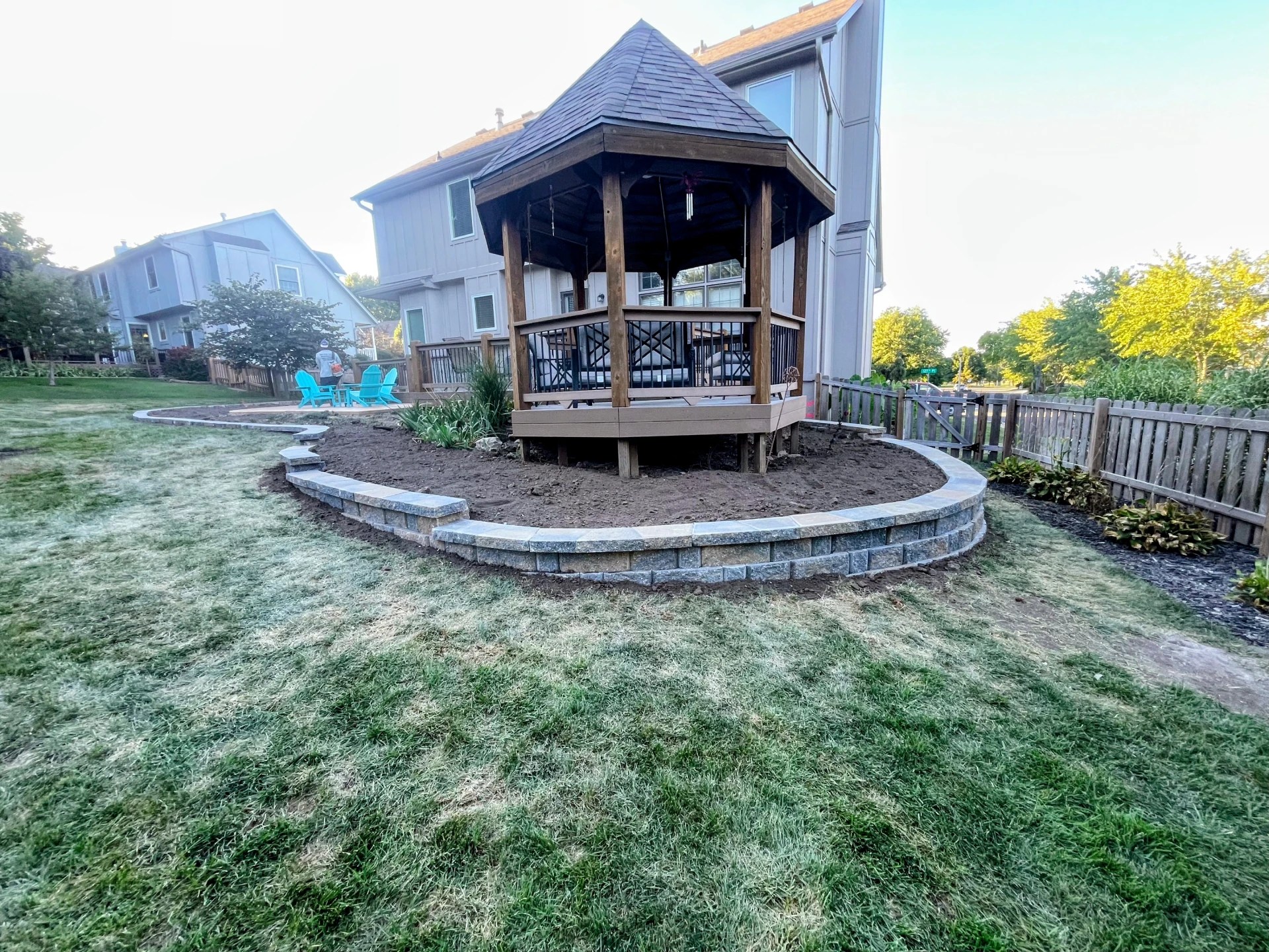 retaining walls | pathview landscaping | kansas city kansas