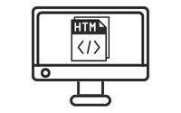 html webpage logo