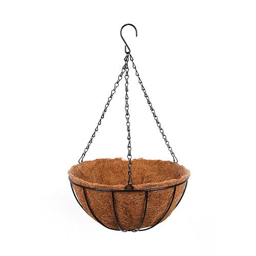 Garden Steel Wire Hanging Basket Dia30.5 X H155cm (12")