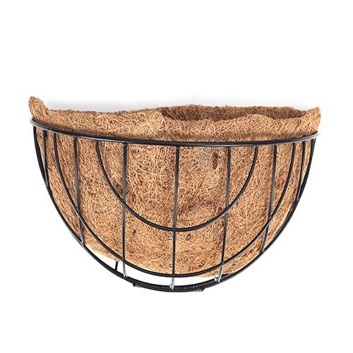 Garden Steel Wire Wall Basket 25.5X13X13cm (10")