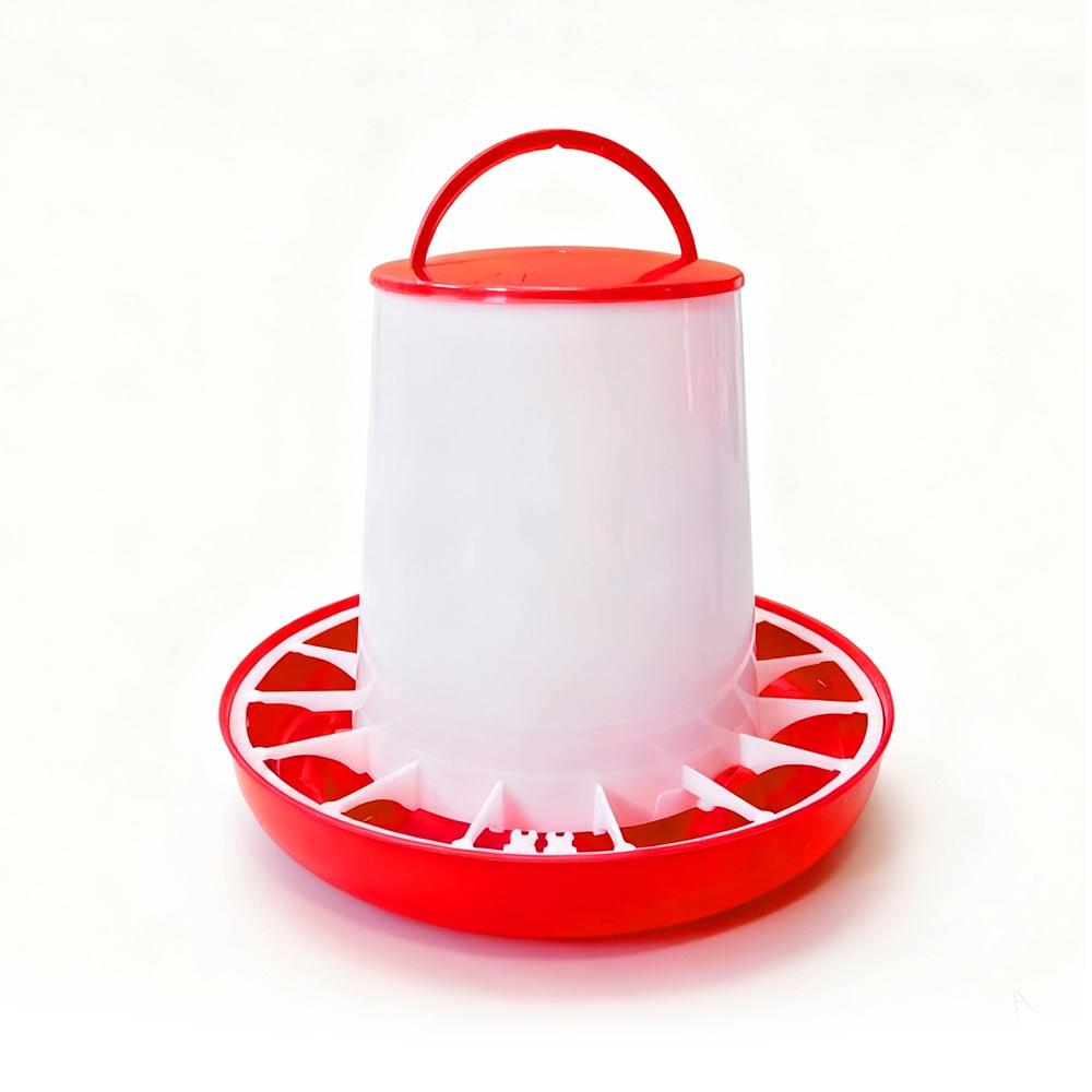 Poultry Feeder Plastic 9KG 6.6x37.5x30.5cm(2.5"x14.7"x12")