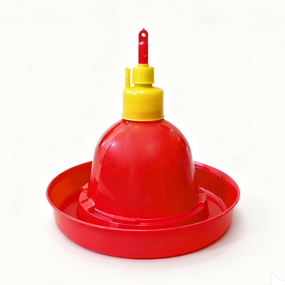 Poultry Drinker Plastic Automatic 5.5x33.5x34cm(2.2"x13.2"x13.4")