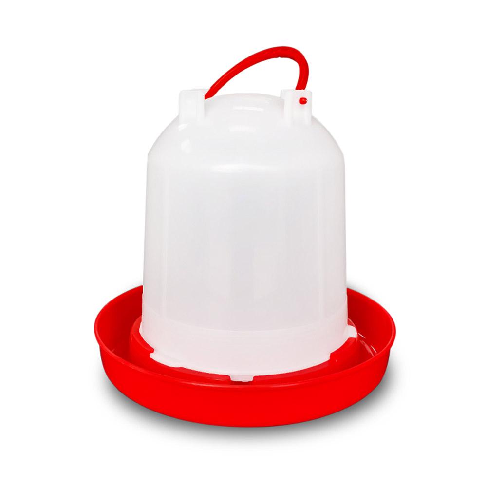 Poultry Drinker Plastic 5.0L 4.1x27.5x24.5cm(1.6"x10.8"x9.6")