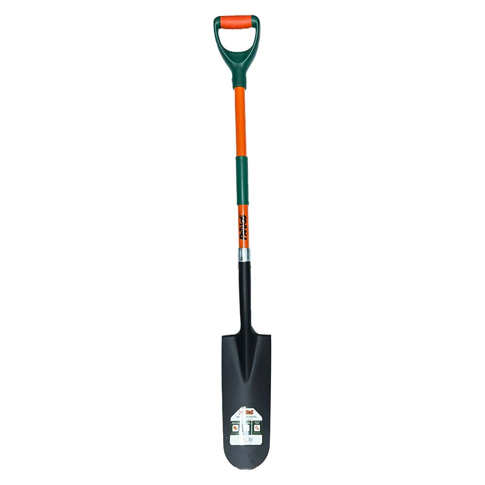 Draining Spade With Fibreglass Handle D Grip 125cm (49")