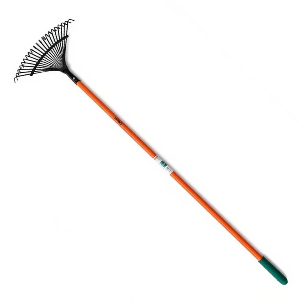 Leaf Rake 22T With Long Fibreglass Shaft 150CM (59")