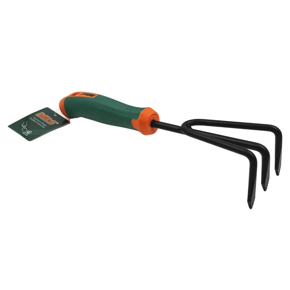 Garden Small Tool Hand Cultivator Plastic Handle 28.5x7.3cm (11.2"x2.9")