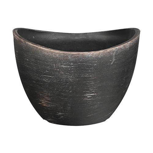 Plastic Planter Flower Pot Round Top 30cm (12") Height 21.8cm (8.5") Bottom 18cm (7")