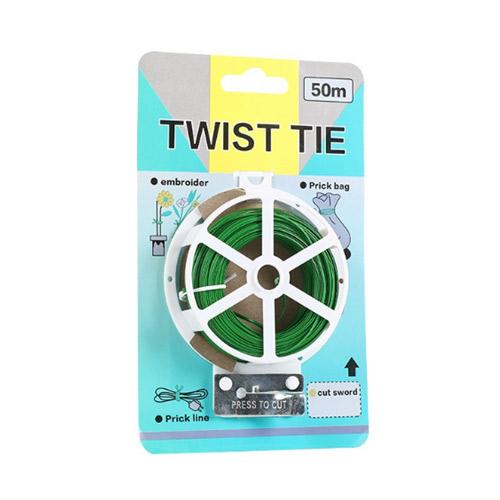 Garden Wire Plant Twist Tie Wire Green 2.0mm (0.08") 50m (165')