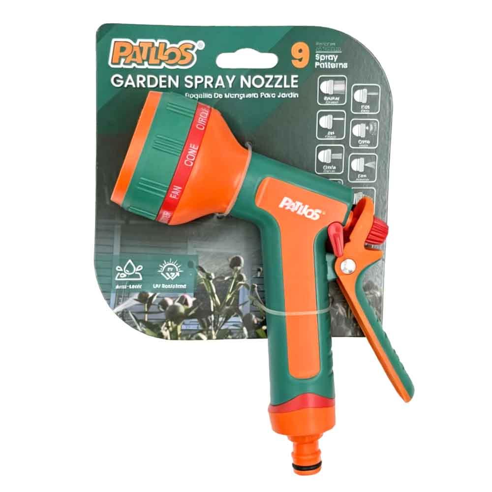 Garden Hose Spray Nozzel 9 Patterns UV Resistance