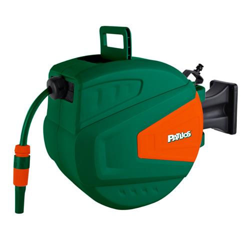 Garden Hose Reel Automatic Lock Retractable 12mm(1/2") 30Mtr with Water Nozzle
