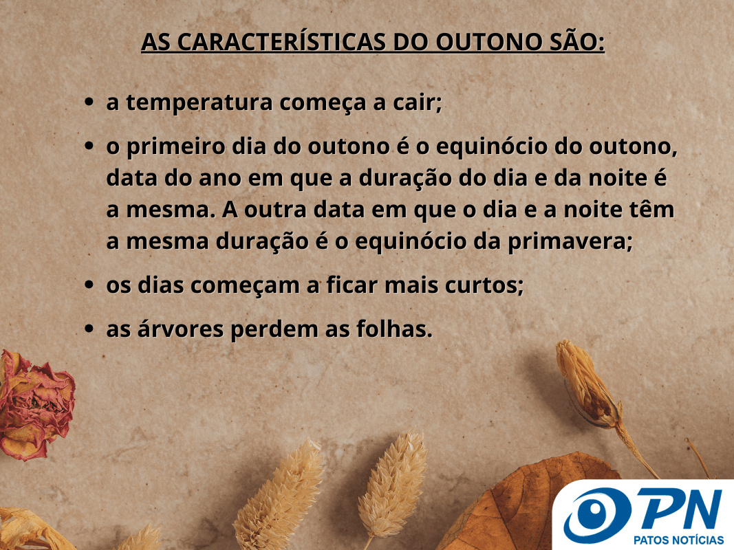 Características do Outono