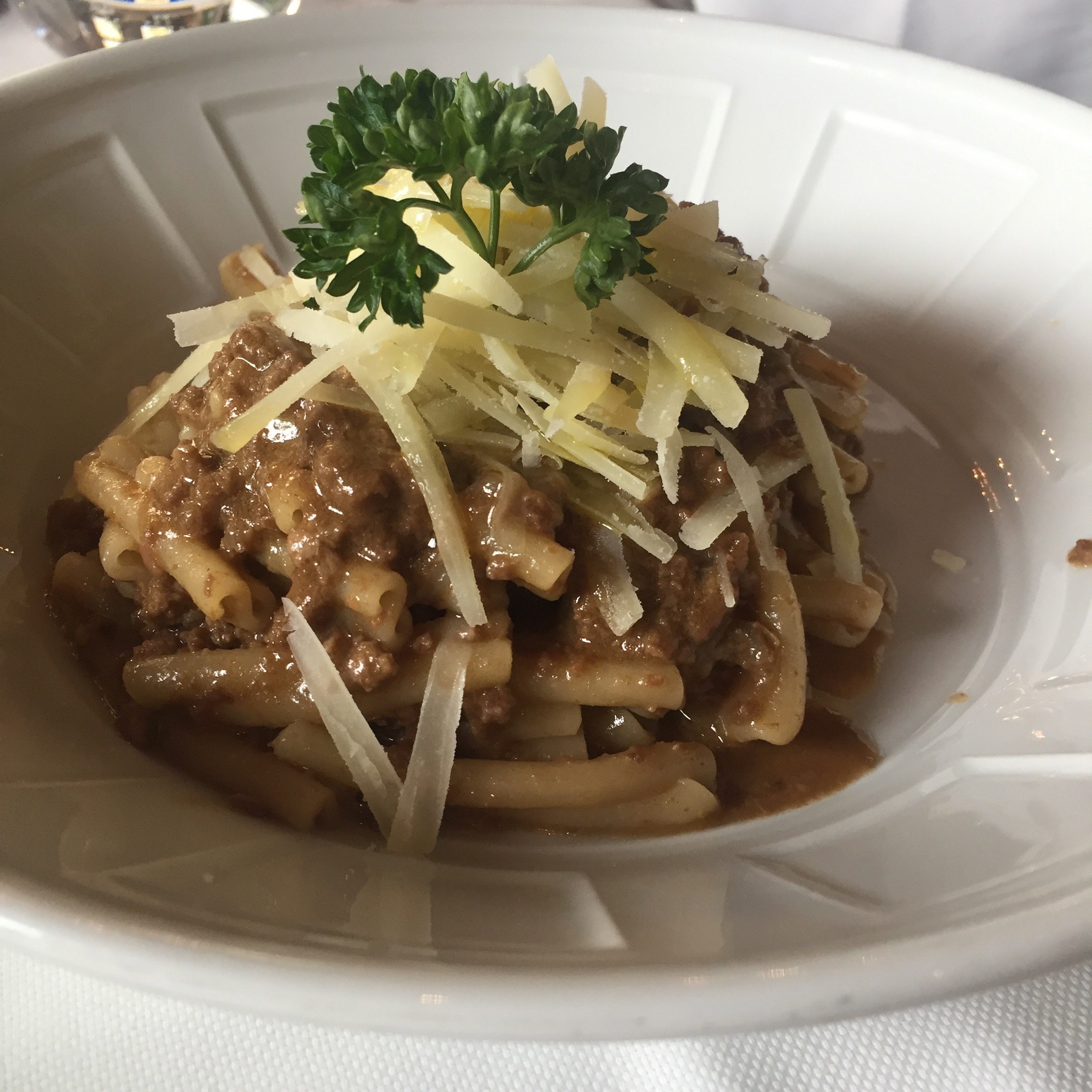 Oh my! Fresh made pasta.
