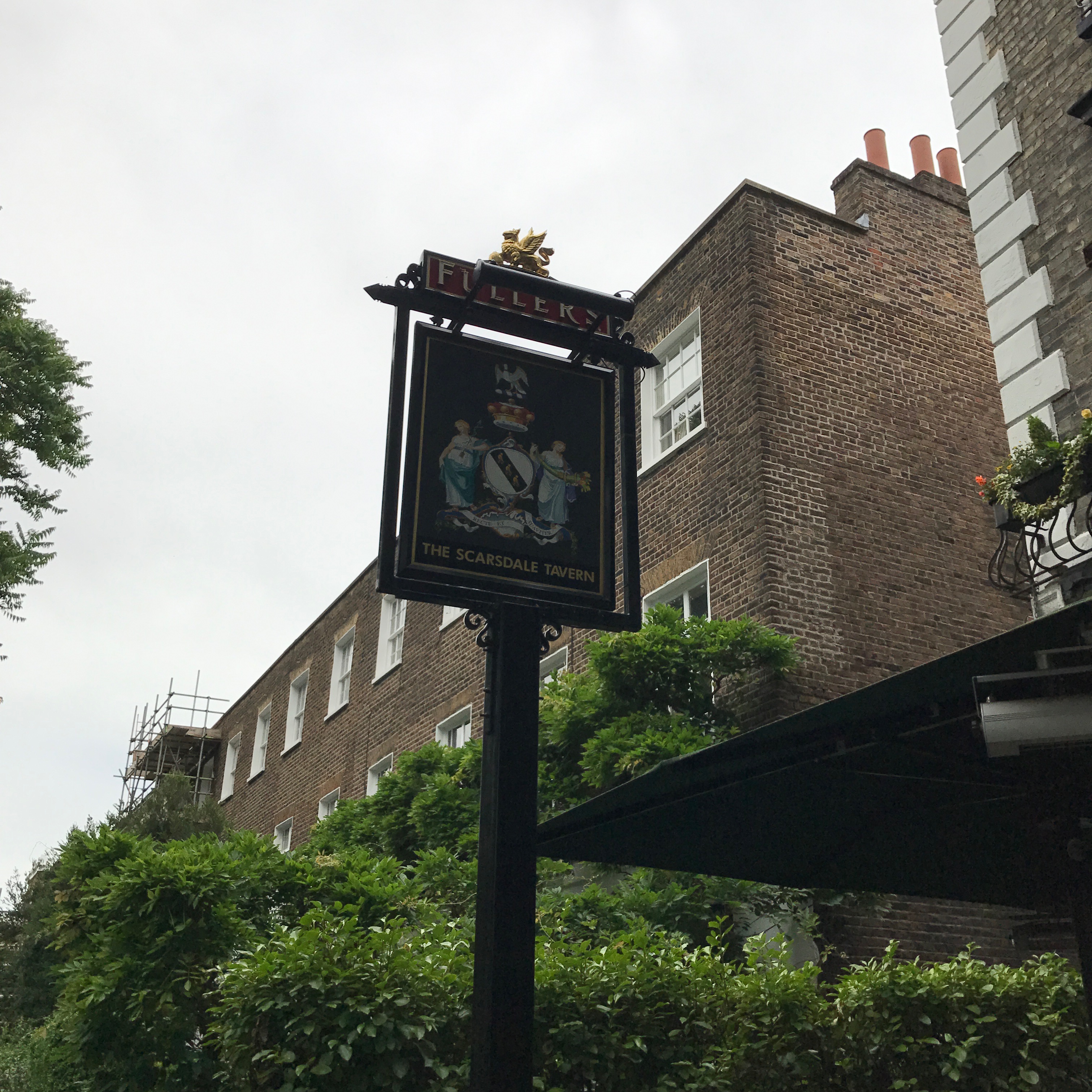 Our old haunt! The Scarsdale Tavern.
