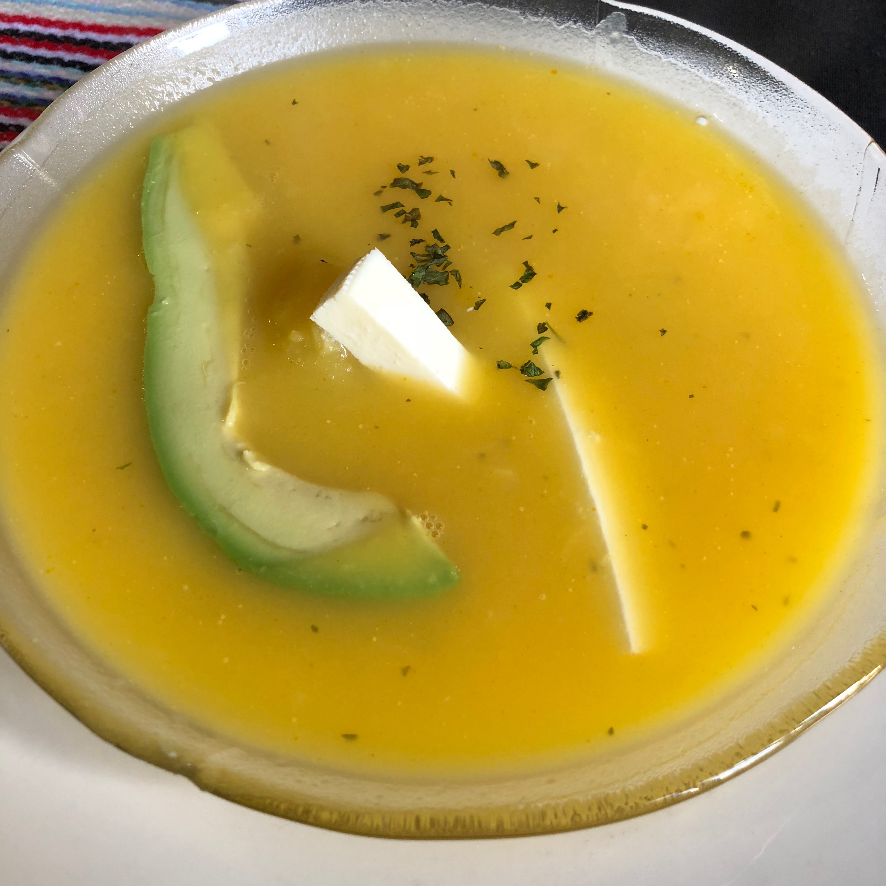 Traditional potato soup.