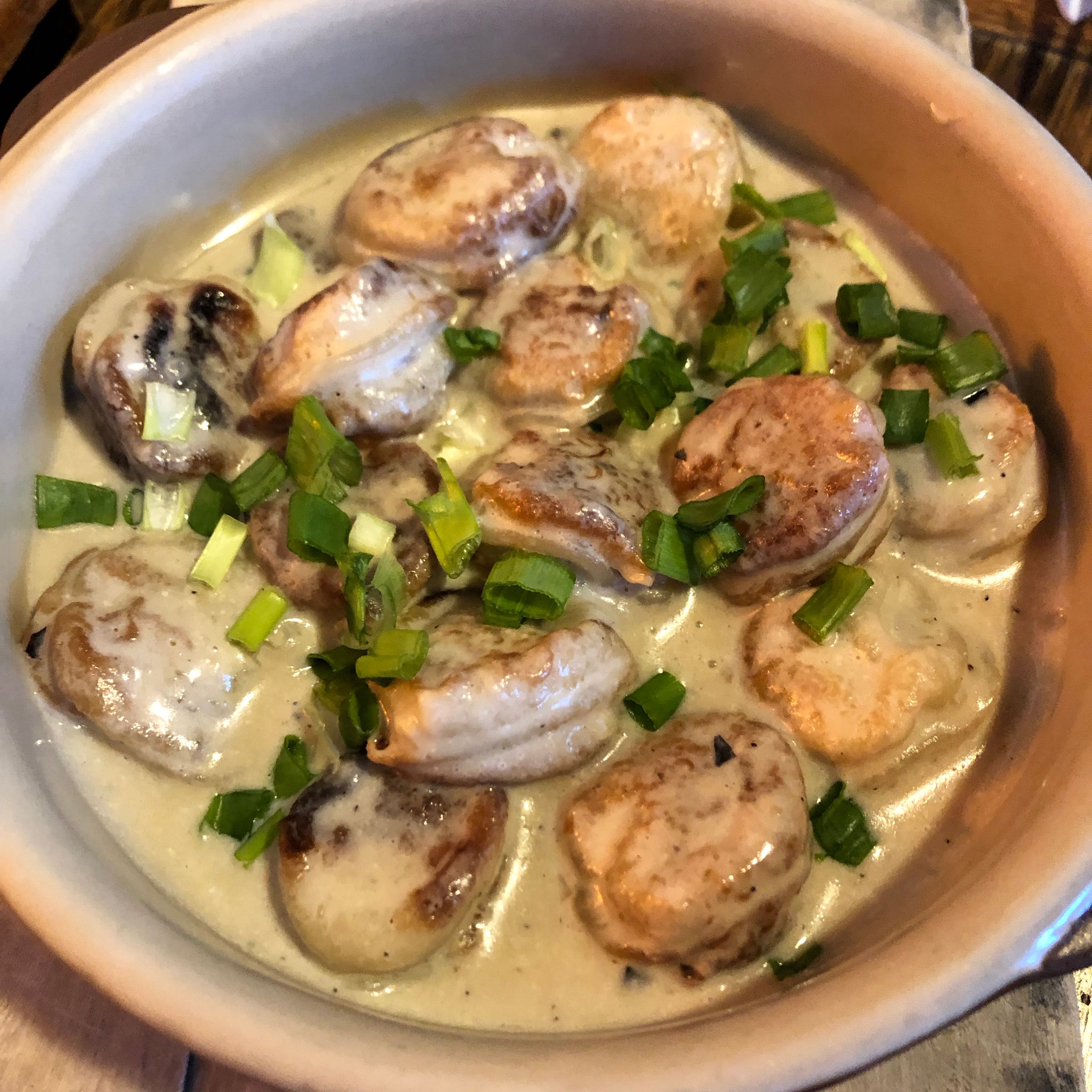 Delicious dumplings.