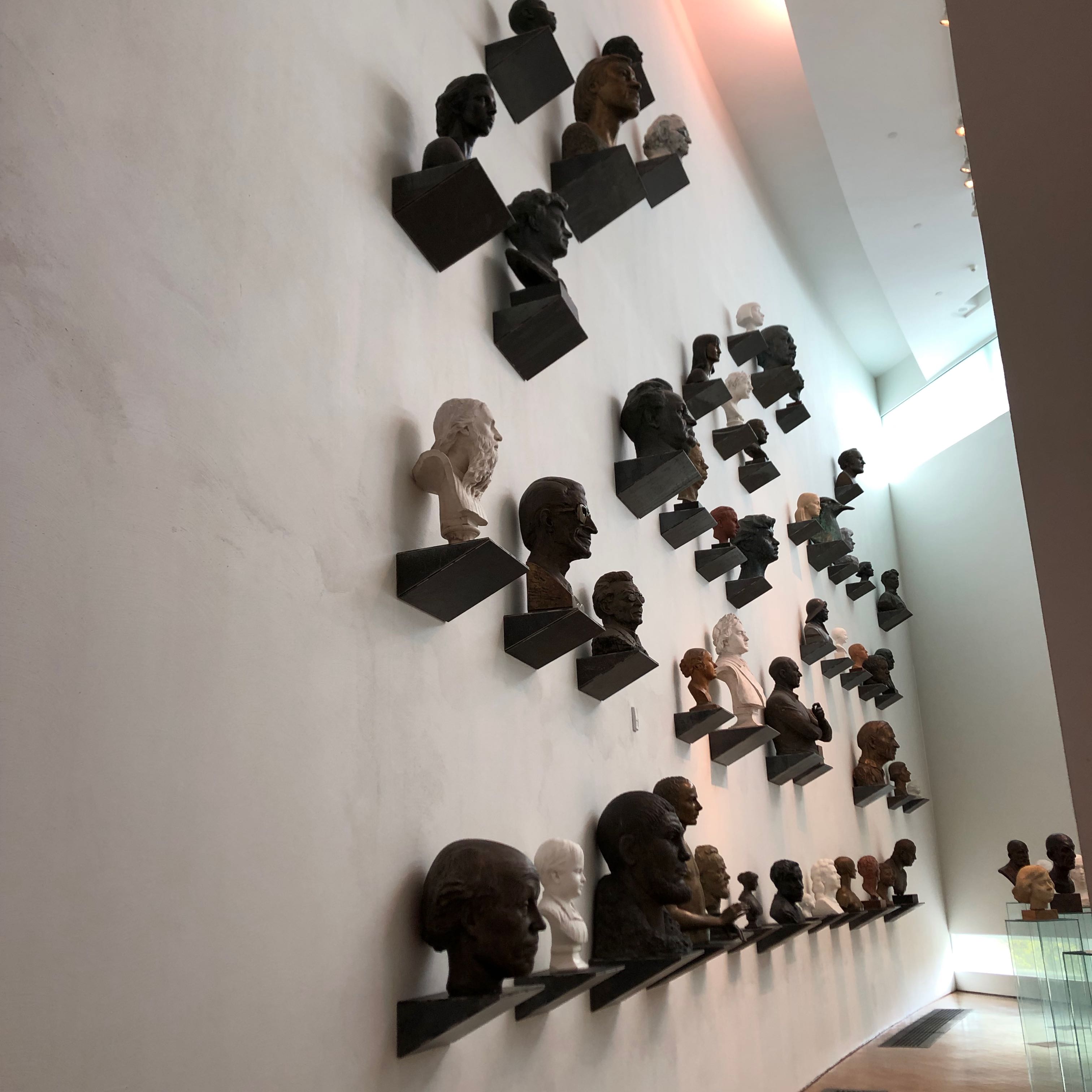 The hall of busts.