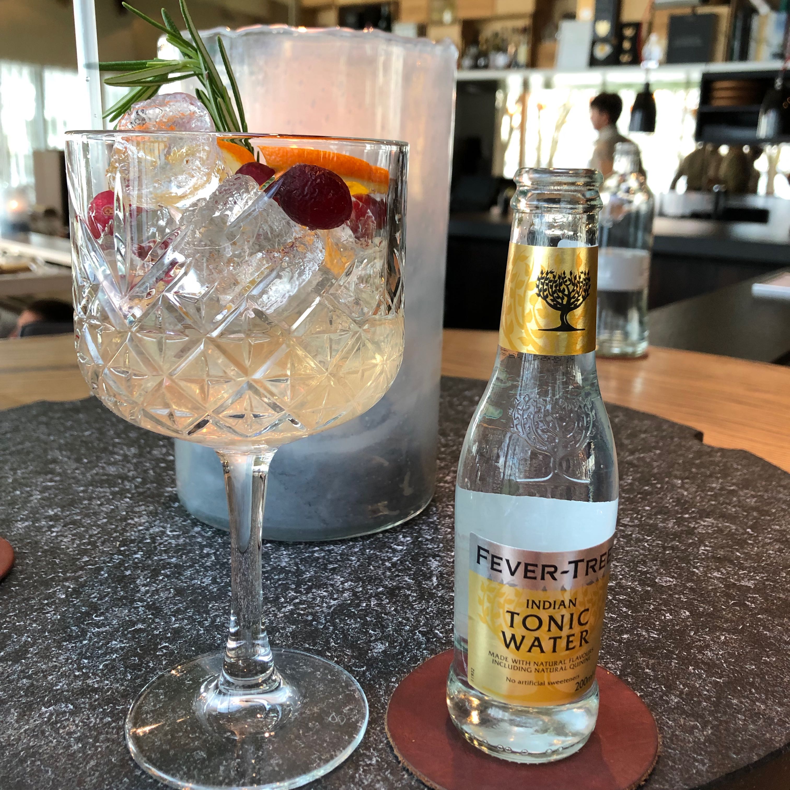 Now that's a gin and tonic.