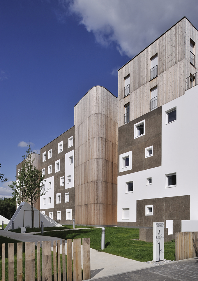 Rsidence Esteban  Nantes, Leibar & Seigneurin Architectes.