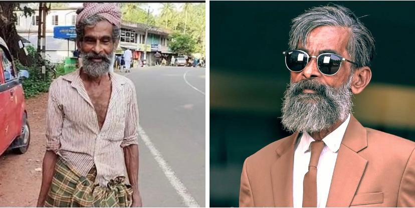 60 வயதில் விளம்பர மாடலாக வலம்வரும் கூலித் தொழிலாளி மம்மிக்கா