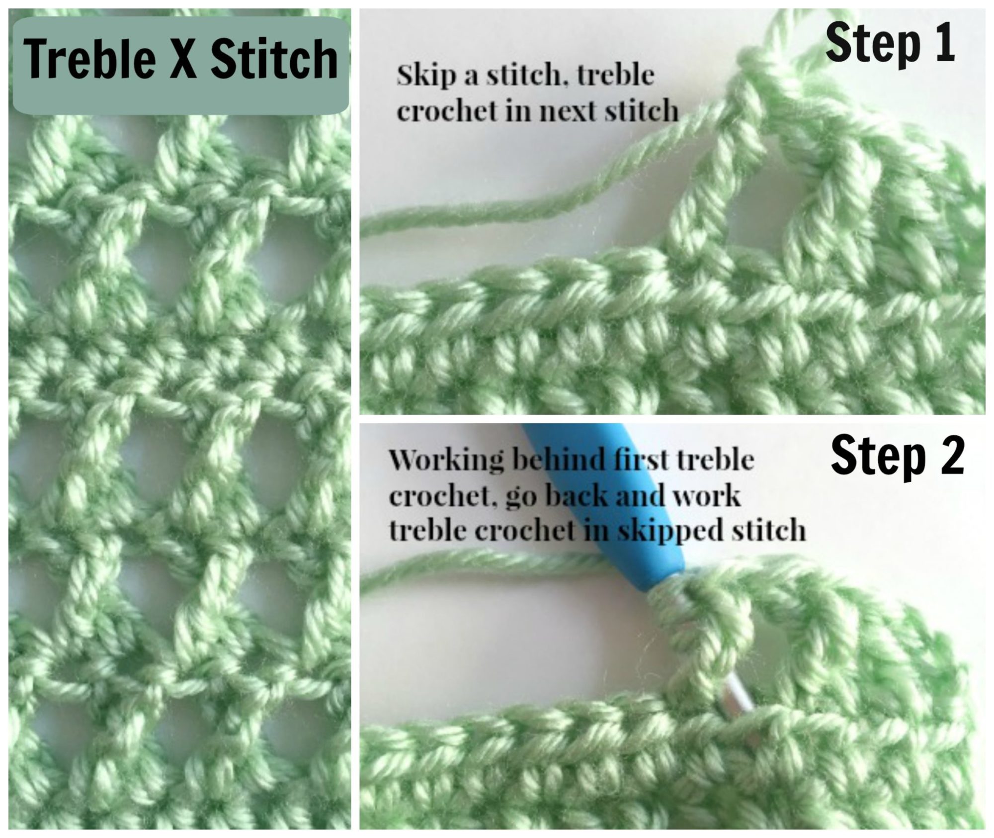 Tutorial: Treble X Stitch - Pattern Paradise