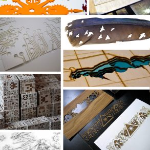 Found Patterns Sunsets Pattern Observer - Modern Sunset Texture - Desktop