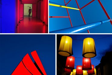 Found Patterns Plastics Pattern Observer - Premium Dark Illustration Gallery - Retina