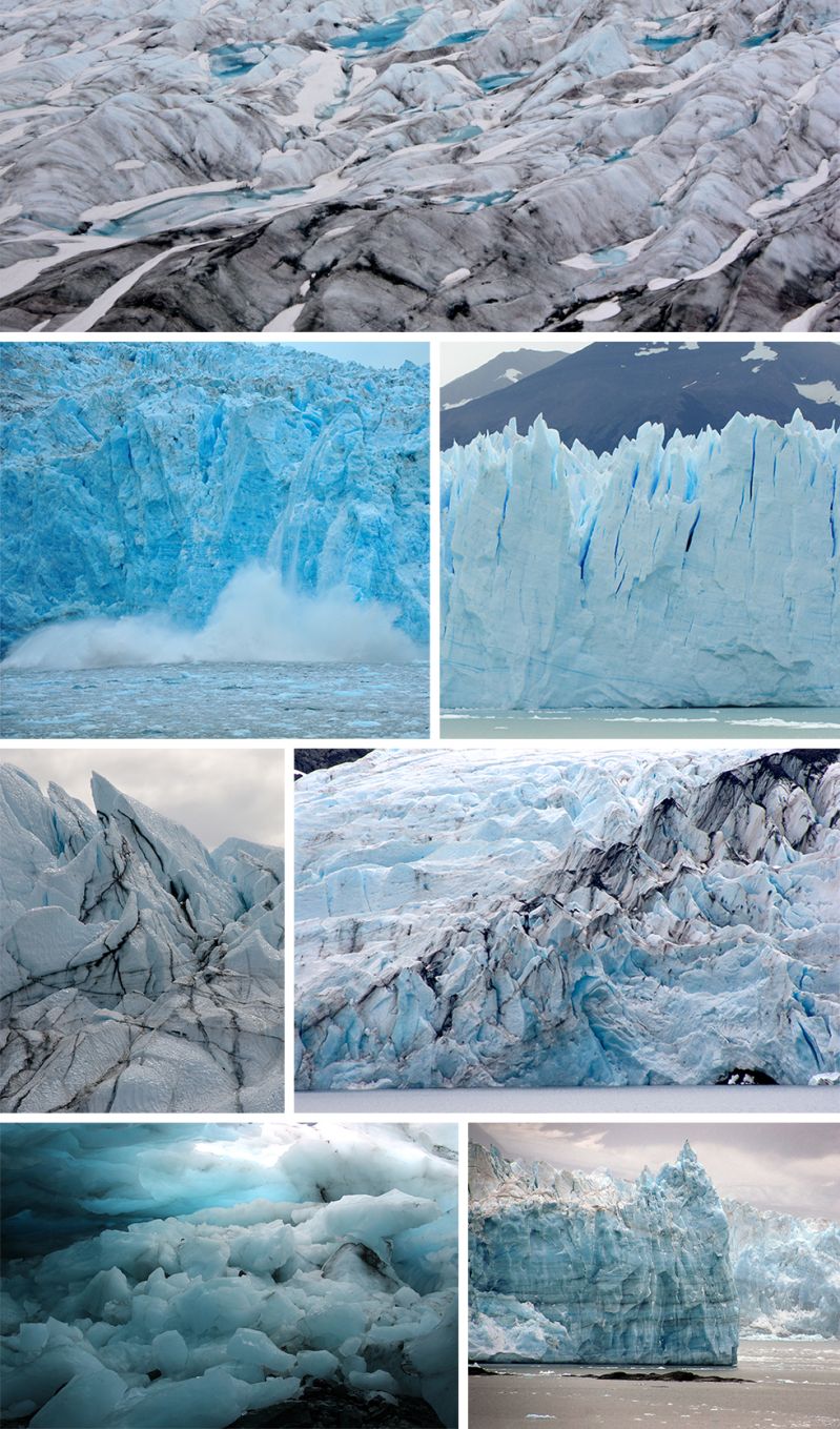 Found Patterns Glaciers Pattern Observer - Modern 4K Minimal Arts | Free Download