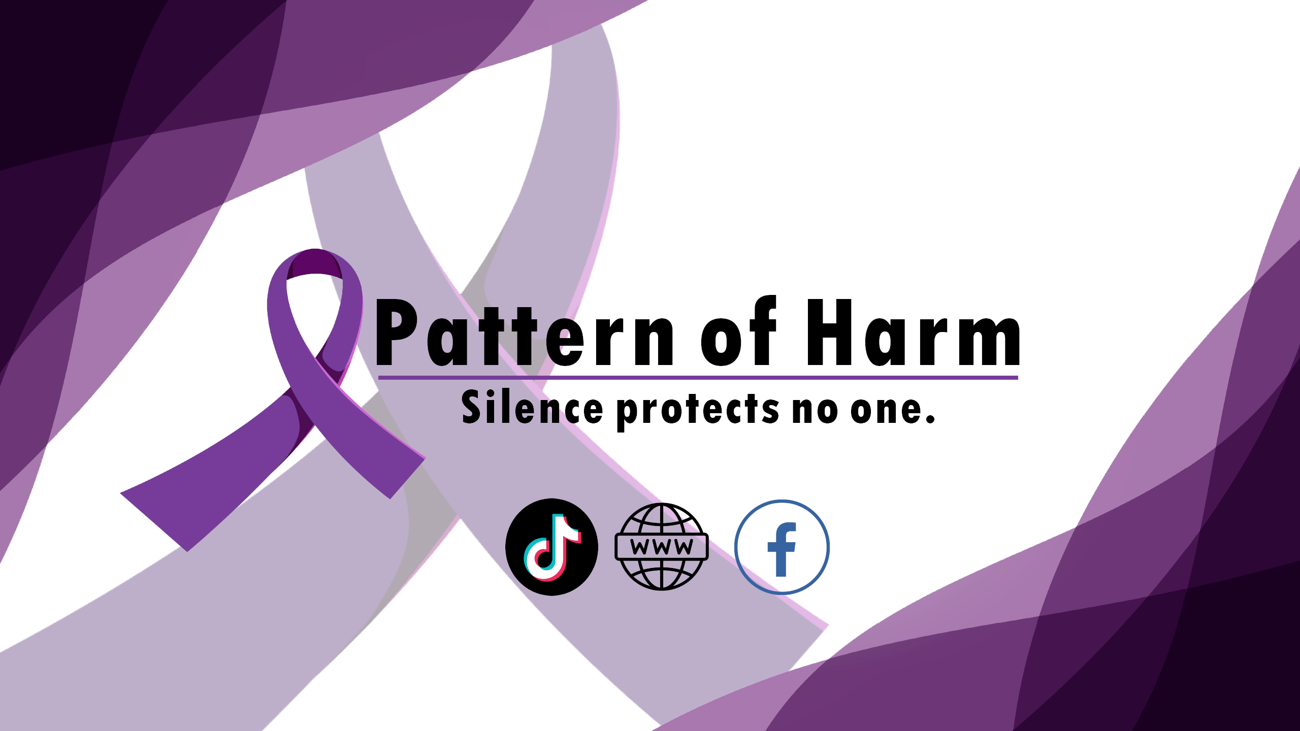 Pattern of Harm Banner