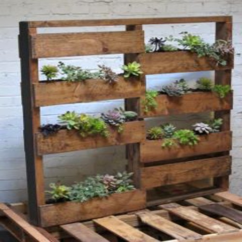 How to build planter boxes for herbs and for flowers too. How to make a Wood Pallet Planter? - 42 DIY Ideas - Patterns Hub