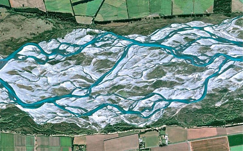 Braided Stream Diagram - Minimal Photos - Premium High Resolution Collection