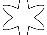 Printable Asterisk Template