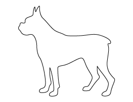 free dog patterns for crafts stencils and more