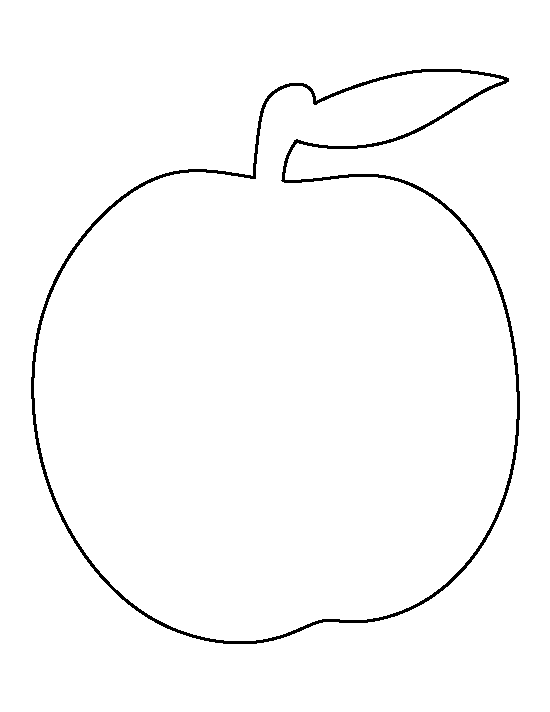 Силуэт Яблока Для Вырезания Шаблон Картинки – Telegraph